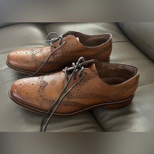 Joseph Abboud brown men’s dress shoes size 9